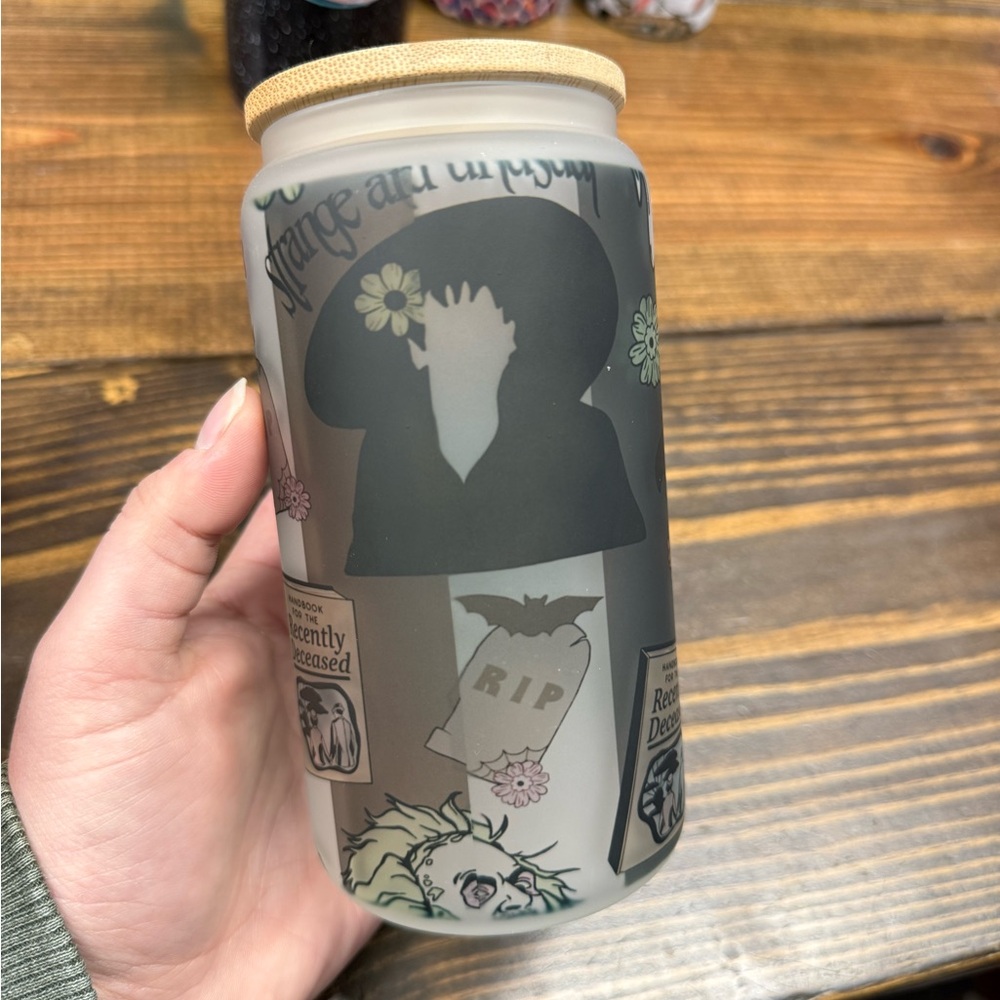 Unique Gothic Themed Tumbler